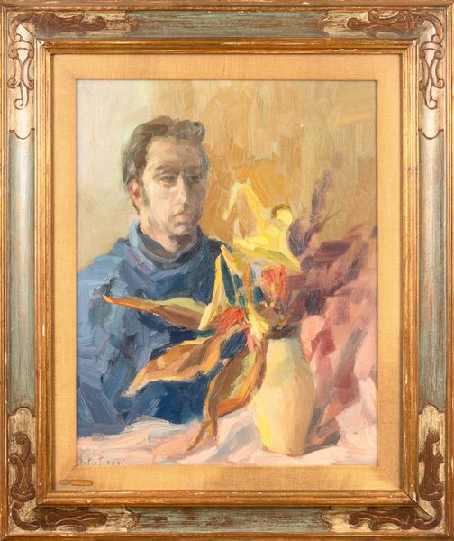 Alberto Pistoresi : Io e il vaso  - Asta Arte moderna e contemporanea  - Associazione Nazionale - Case d'Asta italiane