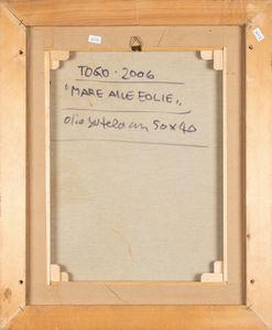 Togo : Mare alle Eolie  - Asta Arte moderna e contemporanea  - Associazione Nazionale - Case d'Asta italiane