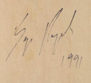 SERGIO RAGALZI : Senza titolo  - Asta Arte moderna e contemporanea  - Associazione Nazionale - Case d'Asta italiane