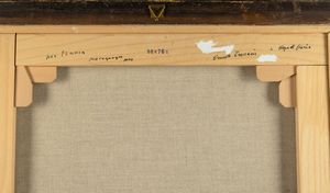 Ernesto Treccani : Siepe di fiori  - Asta Arte moderna e contemporanea  - Associazione Nazionale - Case d'Asta italiane