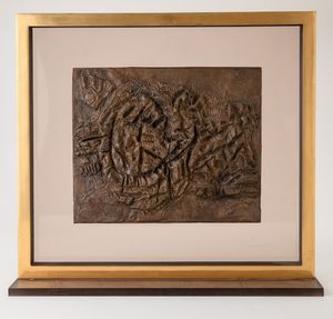 Lino Tinè : Samaritana  - Asta Arte moderna e contemporanea  - Associazione Nazionale - Case d'Asta italiane