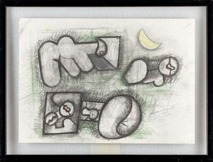 PIETRO CASCELLA : Ragazze sul prato  - Asta Arte moderna e contemporanea  - Associazione Nazionale - Case d'Asta italiane