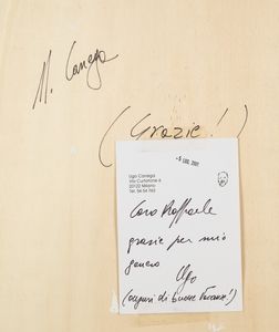 UGO CARREGA : Tutto � materia  - Asta Arte moderna e contemporanea  - Associazione Nazionale - Case d'Asta italiane