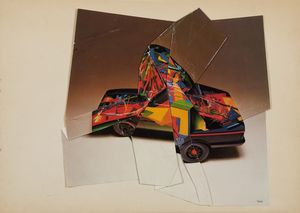 Jiri Kolar : Lotto composto da 5 opere  - Asta Arte moderna e contemporanea  - Associazione Nazionale - Case d'Asta italiane