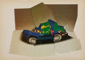 Jiri Kolar : Lotto composto da 5 opere  - Asta Arte moderna e contemporanea  - Associazione Nazionale - Case d'Asta italiane