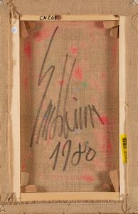 Salvatore Emblema : Senza titolo  - Asta Arte moderna e contemporanea  - Associazione Nazionale - Case d'Asta italiane