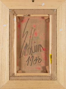 Salvatore Emblema : Senza titolo  - Asta Arte moderna e contemporanea  - Associazione Nazionale - Case d'Asta italiane