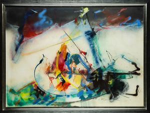 EDOARDO FRANCESCHINI : Senza titolo  - Asta Arte moderna e contemporanea  - Associazione Nazionale - Case d'Asta italiane