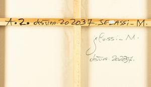 Jelassi Mokhtar : Destino  - Asta Arte moderna e contemporanea  - Associazione Nazionale - Case d'Asta italiane