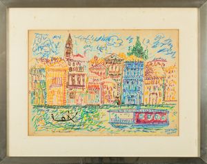 RAOUL SCHULTZ : Senza titolo  - Asta Arte moderna e contemporanea  - Associazione Nazionale - Case d'Asta italiane