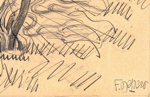 FORTUNATO DEPERO : Bosco di Serrada  - Asta Arte moderna e contemporanea  - Associazione Nazionale - Case d'Asta italiane