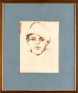 Filippo de Pisis : Senza titolo  - Asta Arte moderna e contemporanea  - Associazione Nazionale - Case d'Asta italiane