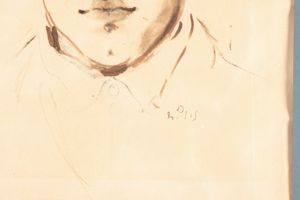 Filippo de Pisis : Senza titolo  - Asta Arte moderna e contemporanea  - Associazione Nazionale - Case d'Asta italiane