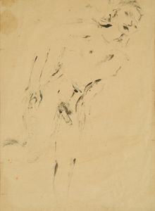 Filippo de Pisis - Nudo sdraiato