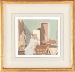 BERNARDINO PALAZZI : Interno n. 10  - Asta Arte moderna e contemporanea  - Associazione Nazionale - Case d'Asta italiane