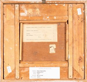 BERNARDINO PALAZZI : Interno n. 10  - Asta Arte moderna e contemporanea  - Associazione Nazionale - Case d'Asta italiane