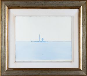 VIRGILIO GUIDI : Marina. San Giorgio  - Asta Arte moderna e contemporanea  - Associazione Nazionale - Case d'Asta italiane