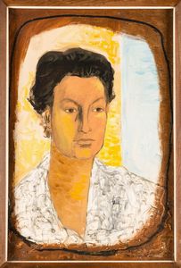 CESARE PEVERELLI : Ritratto  - Asta Arte moderna e contemporanea  - Associazione Nazionale - Case d'Asta italiane