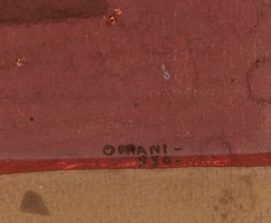 Pippo Oriani : Senza titolo  - Asta Arte moderna e contemporanea  - Associazione Nazionale - Case d'Asta italiane