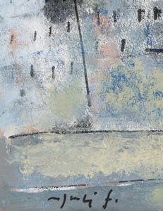 Franco Rognoni : Paesaggio  - Asta Arte moderna e contemporanea  - Associazione Nazionale - Case d'Asta italiane