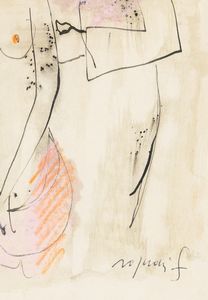Franco Rognoni : Senza titolo  - Asta Arte moderna e contemporanea  - Associazione Nazionale - Case d'Asta italiane