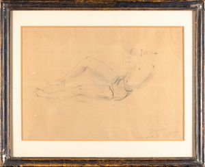 Filippo de Pisis : Nudo  - Asta Arte moderna e contemporanea  - Associazione Nazionale - Case d'Asta italiane