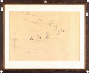 Filippo de Pisis : Nudo  - Asta Arte moderna e contemporanea  - Associazione Nazionale - Case d'Asta italiane