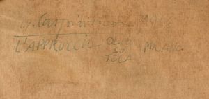 Giorgio Carpintieri : L�approccio  - Asta Arte moderna e contemporanea  - Associazione Nazionale - Case d'Asta italiane