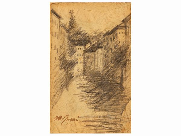 OTTONE ROSAI : Paese 1932  - Asta La Collezione Bendinelli - Associazione Nazionale - Case d'Asta italiane