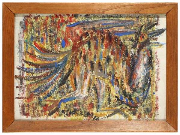 Silvio Loffredo : Gallo 1956  - Asta La Collezione Bendinelli - Associazione Nazionale - Case d'Asta italiane