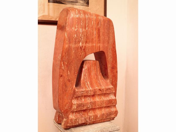 Nestor Guzman : Meditazione  - Asta La Collezione Bendinelli - Associazione Nazionale - Case d'Asta italiane