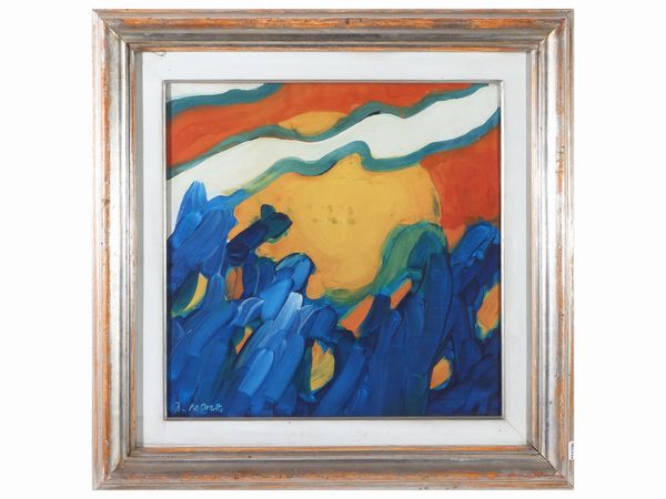 Alberto Moretti : Composizione  - Asta La Collezione Bendinelli - Associazione Nazionale - Case d'Asta italiane