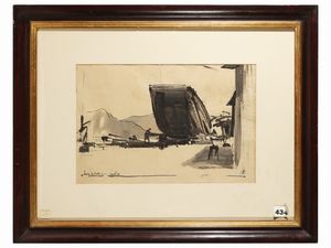 Pietro Annigoni - Cantiere