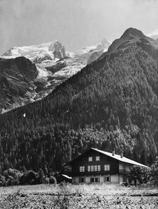Jean Ribiére - Chalet dans les Alpes