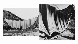 Shunk & Kender - Christo's Valley Curtain, Colorado