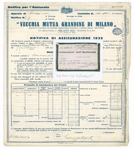 MAURIZIO GALIMBERTI - Vecchia Mutua Reale Grandine