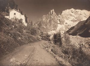 Alessio Nebbia - Courmayeur, Notre Dame de Guerison e Monte Bianco