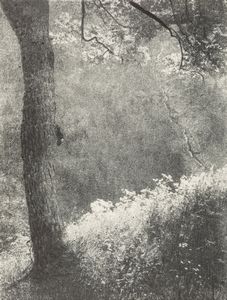 Domenico Riccardo Peretti Griva - Primavera sul monte (Gressoney), Valle dAosta