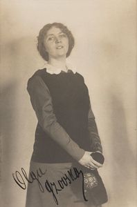 FRANTISEK DRTIKOL - Portrait of actress Olga Grovska