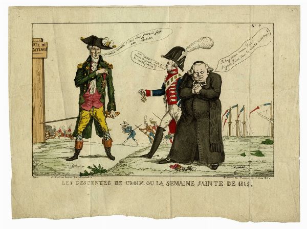 Les descentes de croix ou la semaine sainte de 1815.  - Asta Arte Antica, Moderna e Contemporanea - Associazione Nazionale - Case d'Asta italiane