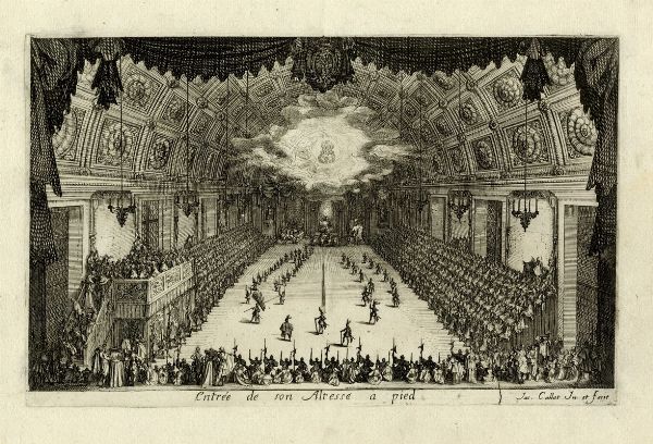 Jacques Callot : Le Combat a la Barrire / Le bras arm sans banderole.  - Asta Arte Antica, Moderna e Contemporanea - Associazione Nazionale - Case d'Asta italiane