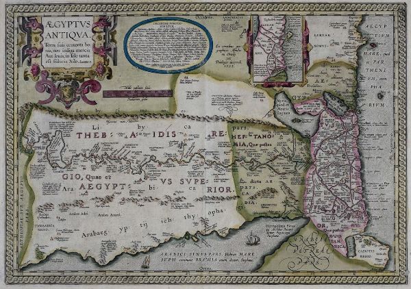 Abraham Ortelius : Aegyptus Antiqua.  - Asta Arte Antica, Moderna e Contemporanea - Associazione Nazionale - Case d'Asta italiane