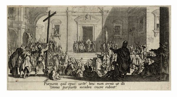 Jacques Callot : La grande passione.  - Asta Arte Antica, Moderna e Contemporanea - Associazione Nazionale - Case d'Asta italiane