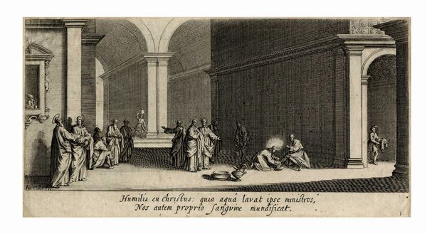 Jacques Callot : La grande passione.  - Asta Arte Antica, Moderna e Contemporanea - Associazione Nazionale - Case d'Asta italiane