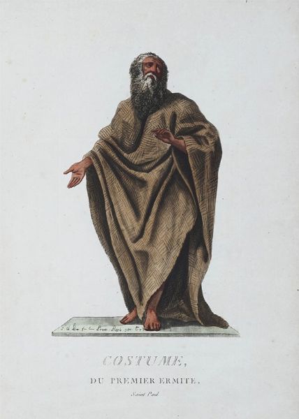 Jacques Charles Bar : Essais de Couleurs / Recueil de tous les costumes des ordres religieux et militaires avec un abrg historique et chronologique...  - Asta Arte Antica, Moderna e Contemporanea - Associazione Nazionale - Case d'Asta italiane