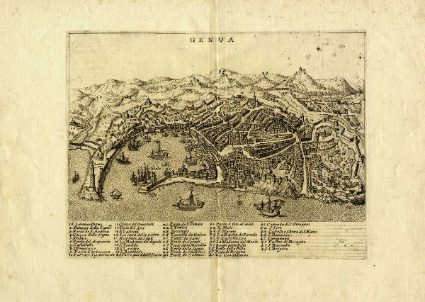 GIACOMO LAURO : GENUA.  - Asta Arte Antica, Moderna e Contemporanea - Associazione Nazionale - Case d'Asta italiane