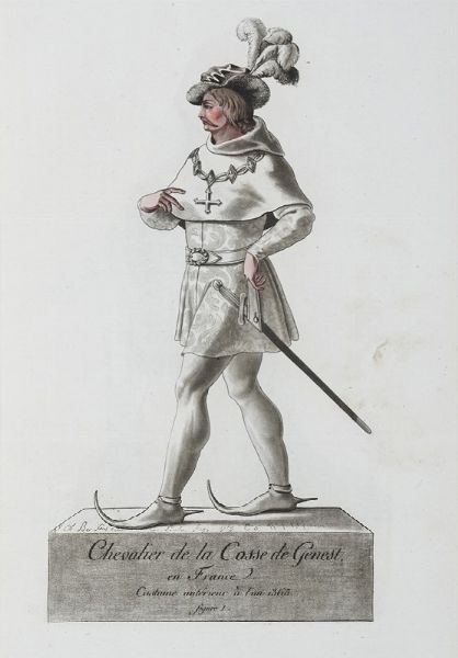 Jacques Charles Bar : Essais de Couleurs / Recueil de tous les costumes des ordres religieux et militaires avec un abrg historique et chronologique...  - Asta Arte Antica, Moderna e Contemporanea - Associazione Nazionale - Case d'Asta italiane