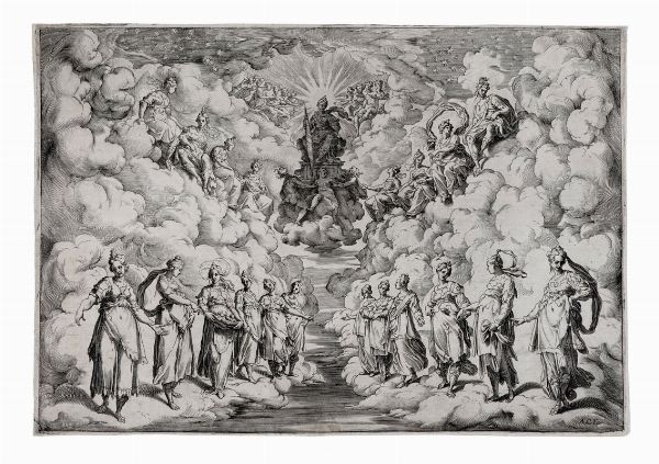 AGOSTINO CARRACCI : L'armonia delle sfere.  - Asta Arte Antica, Moderna e Contemporanea - Associazione Nazionale - Case d'Asta italiane