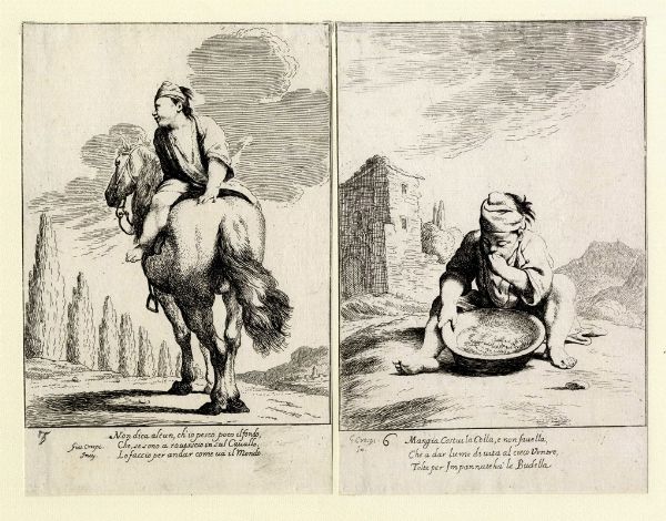 GIUSEPPE MARIA CRESPI (DETTO LO SPAGNOLO) : Bertoldo, Bertoldino e Cacasenno.  - Asta Arte Antica, Moderna e Contemporanea - Associazione Nazionale - Case d'Asta italiane