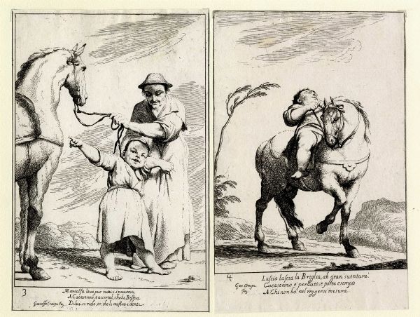 GIUSEPPE MARIA CRESPI (DETTO LO SPAGNOLO) : Bertoldo, Bertoldino e Cacasenno.  - Asta Arte Antica, Moderna e Contemporanea - Associazione Nazionale - Case d'Asta italiane